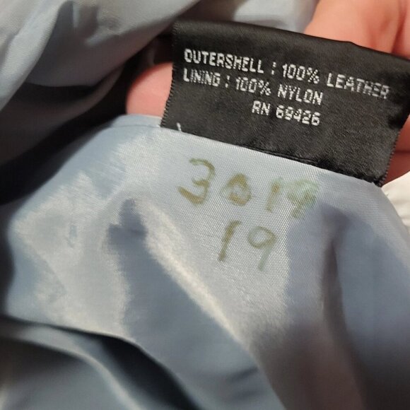 Vintage Wilsons Leather Maxima Stone Gray Suede Belted Driving Jacket Size Large - Picture 7 of 9